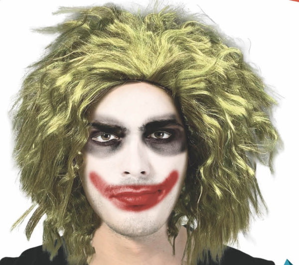 Evil Green Clown Wig